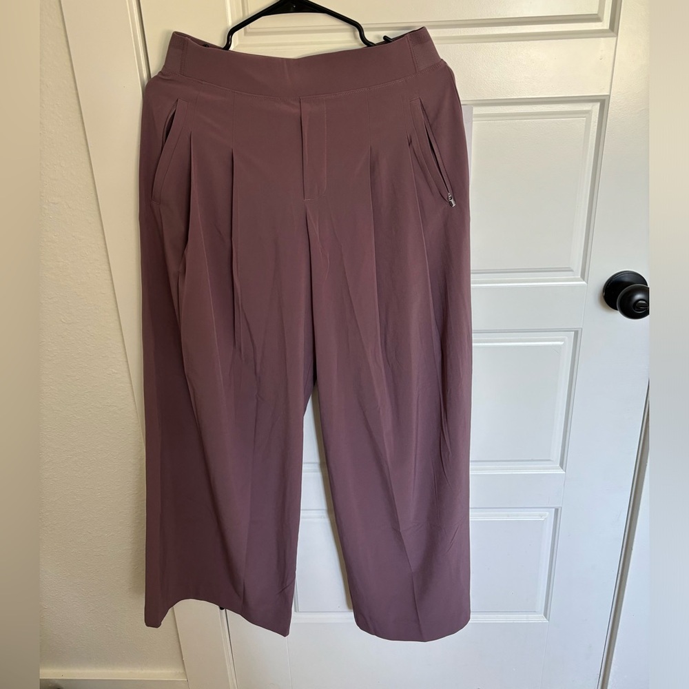 Athleta BROOKLYN HEIGHTS HIGH RISE PLEATED WIDE LEG PANT